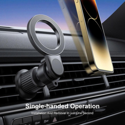 Giá đỡ Wiwu Mago Wi-W051 Car Mount cho điện thoại - Hàng chính hãng