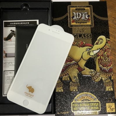Miếng dán Cường Lực dành cho iPhone X/XS  WK Elephant 3D Bảo Vệ Toàn Diện - Siêu cứng ; Chống bám vân tay  - Hàng chính hãng