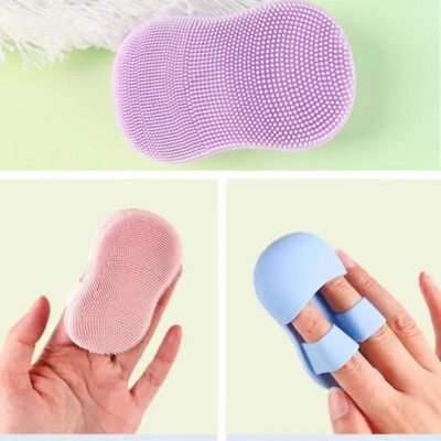 Bàn Chải Rửa Mặt Silicon Mini - Bàn Chải Làm Sạch Lỗ Chân Lông Mặt - Bàn Chải Làm Sạc - Miếng Cọ Rửa Mặt Tẩy Tế Bào Chết - HÀNG CHÍNH HÃNG MINIIN