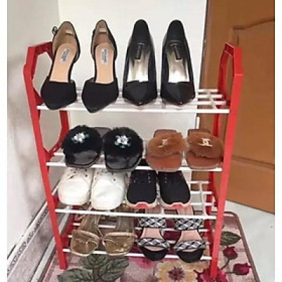  Kệ để giày dép 4 tầng nhựa cứng