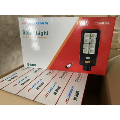 Đèn năng lượng mặt trời Jindian- Đèn đường NLMT Công suất 400W -Khung ABS- Chip Led "SMD"