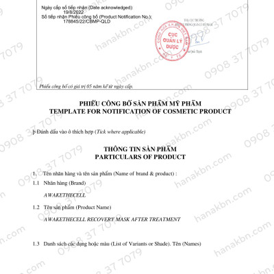 [KHUYẾN MÃI] Serum HA Plus Dưỡng Ẩm Căng Bóng Giảm Nếp Nhăn Hyaluronic Acid AWAKETHECELL 300ml