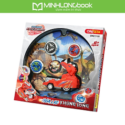 Đồ Chơi Duka: Con Quay Chiến Binh Ánh Sáng - Hỏa Lực Khủng Long DK81130