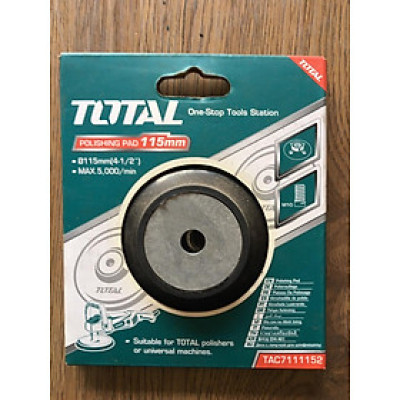 ĐĨA CAO SU ĐÁNH BÓNG 100MM TOTAL TAC7111152 - HÀNG CHÍNH HÃNG