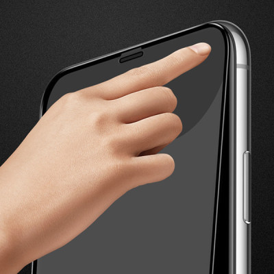 Miếng dán màn hình cường lực Mipow Kingbull 3D dành cho iPhone XS Max - Hàng Nhập Khẩu