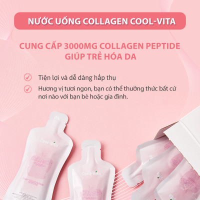 [Mua 4 tặng 1] Combo Collagen Uống Trẻ Hóa Sáng Da & Enzyme Chiết Xuất Từ Trái Cây và Rau Củ Hỗ Trợ Tiêu Hoá, Thanh Lọc Cơ Thể Coolvita