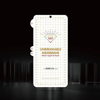 Tấm dán mềm PPF full màn hình mặt trước cho Samsung Galaxy S20 / S20+ / S20 Ultra / Z Flip (Paint Protection Film) - Hàng Nhập Khẩu