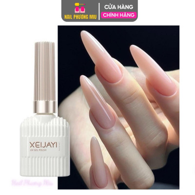 Tổng Hợp Sơn Thạch Lẻ Màu Siêu Xinh XEIJAYI Cao Cấp 15ml Màu Hồng đào Nude, Hồng đậm Sáng, Hồng Light Làm Nail Sơn thường Gel Phong Cách Đẹp Nhẹ Nhàng