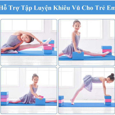 Gối Gạch Tập Yoga Chọn Màu Chất Liệu EVA Mật Độ Cao Nặng 185 Gram Chính Hãng Dododios – Gối Tập Yoga Tập Gym Tập Thể Thao Cao Cấp