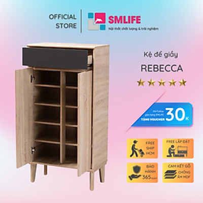 Kệ giầy gia đình thiết kế đơn giản SMLIFE Rebecca
