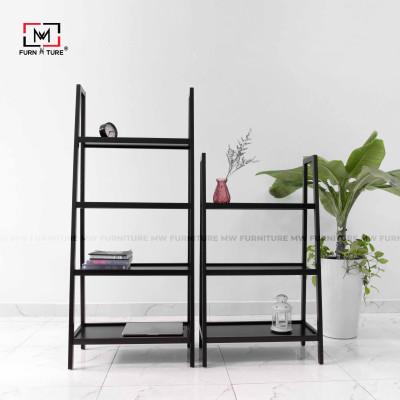 KỆ SÁCH HÀN QUỐC 4 TẦNG HÀN QUỐC MÀU ĐEN - A BOOKSHELF 4F SIZE L BLACK