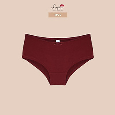 Quần Lót Nữ Cotton Nhập Khẩu Cạp Cao LUPERI LU3QL75 Dáng Hipster Mềm Mịn, Co Giãn, Không Lằn Mông, Kháng Khuẩn, Khử Mùi Tốt