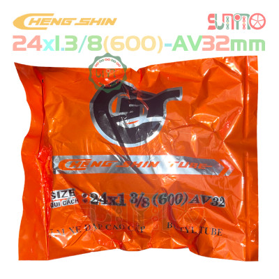 Ruột xe đạp CHENGSHIN 24x1.3/8(600) AV32 cho xe đạp phổ thông