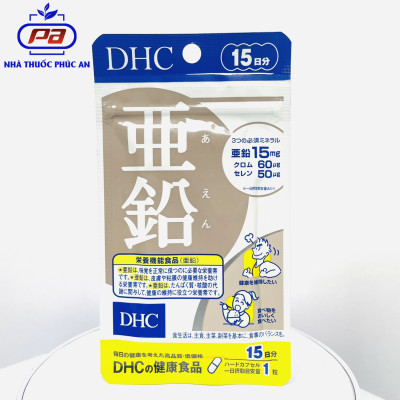 Viên uống bổ sung kẽm DHC ZinC Nhật Bản 15 - 30 ngày