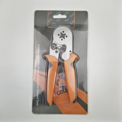 Kìm bấm cos vuông tròn pin I-WISS HSC8 6-4 tự điều chỉnh