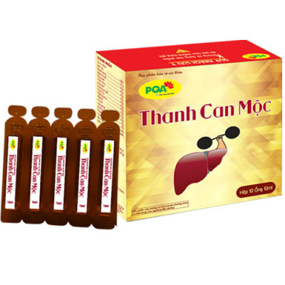 Thanh Can Mộc PQA Hỗ Trợ Tăng Cường Chức Năng Gan Dùng Cho Người Gan Bị Xơ, Nhiễm Mỡ Hộp 10 Ống