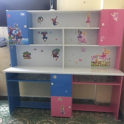 Bàn học đôi nhựa đài loan 160x160(TPHCM)