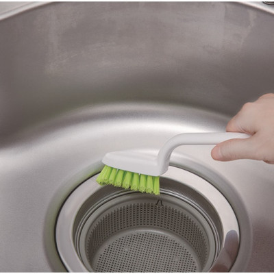 Combo xẻng hót rác Sanada Seiko kèm bàn chải đầu vát chữ V hàng nội địa Nhật Bản (Made in Japan)