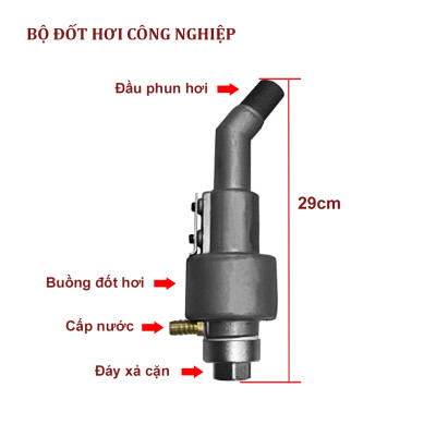 Bàn ủi hơi nước đứng công nghiệp SR-8000 Silver Star - Hàng chính hãng