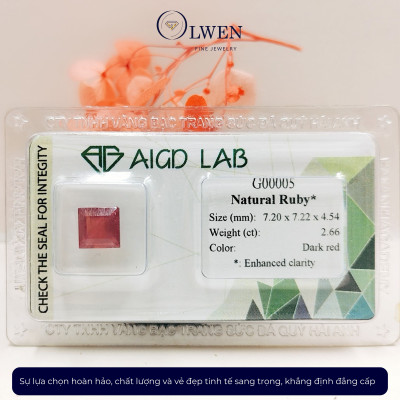 Viên đá Ruby thiên nhiên_HA-RB00048 _ G00005