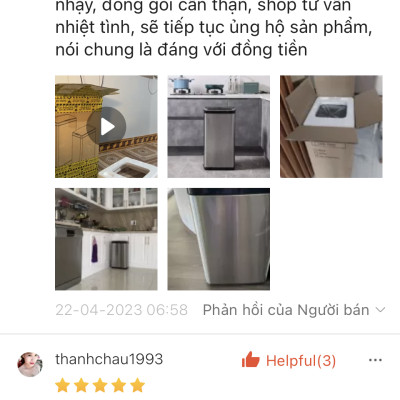Thùng Rác Thông Minh 40L