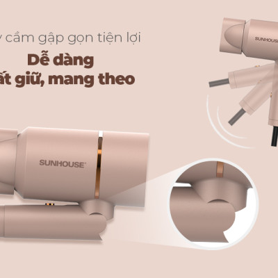 Máy sấy tóc SUNHOUSE SHD2313 (1000W) - Hàng chính hãng