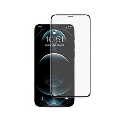 Dán cường lực iPhone 12/12 Pro MIPOW Kingbull HD (2.7D) Premium chống vân tay - Hàng Chính Hãng