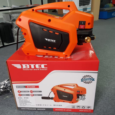 MÁY XỊT RỬA XE CAO CẤP BTEC BT2400 (2.400W) (DÂY ĐỒNG 100%) - HÀNG CHÍNH HÃNG