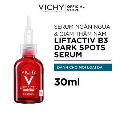 Tinh Chất Vichy Làm Mờ Vết Thâm Và Nếp Nhăn 30ml LiftActiv B3 Serum Dark Spots & Wrinkles
