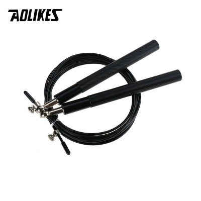 Dây nhảy thể dục AOLIKES A-3202 kim loại cao cấp tập thể lực boxing loại nặng Speed Jump Rope