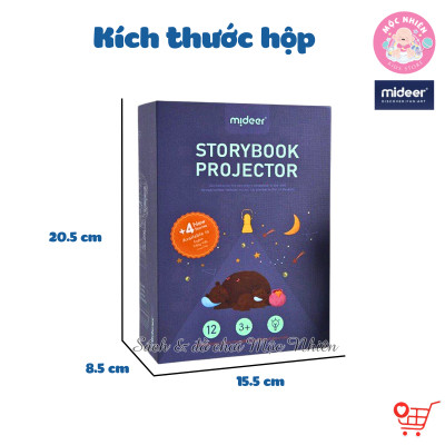 Đồ Chơi Đèn Pin Kể Chuyện Mideer Phiên Bản 12 Truyện - Mideer StoryBook Torch (có bản dịch tiếng Việt)