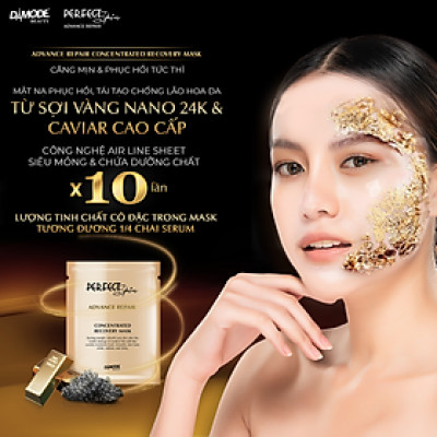 Mặt nạ tinh chất cô đặc tái sinh tế bào phục hồi da CONCENTRATED RECOVERY MASK DAMODE 1 cái dùng thử