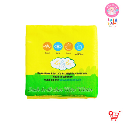 Sách Vải Đa Tương Tác Kích Thích Thị Giác Cho Bé Sơ Sinh My Very First Book - Lalala Baby (Nhiều chủ đề)