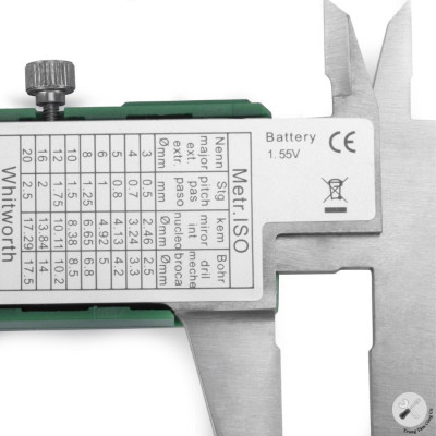 Thước cặp điện tử đo đường kính 0-200mm SATA 91512