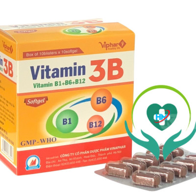 Viên uống Vitamin B3 - Viphar Vinapharco, hộp 100v