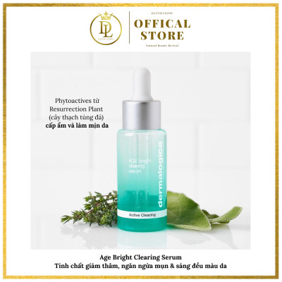 Serum Huyết Thanh Dưỡng Da Ban Đêm Dành Cho Da Lão Hóa Dermalogica Age Bright Clearing Serum 30ml