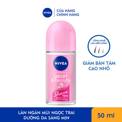 Lăn Ngăn Mùi Nivea Shaveless Ngọc Trai Đẹp Quyến Rũ 50ml - 98500