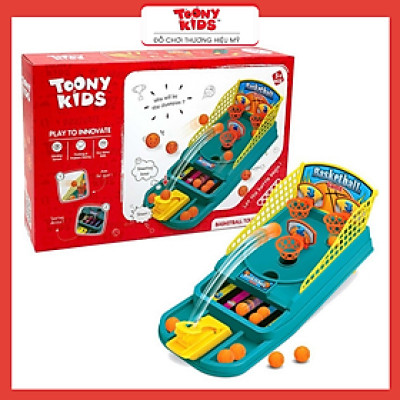 Đồ Chơi Bộ Bắn Bóng Rổ TOONYKIDS - Đồ Chơi Vận Động Cho Bé - BASKETBALL TOURNAMENT TN046 [Tặng Kèm Sticker]