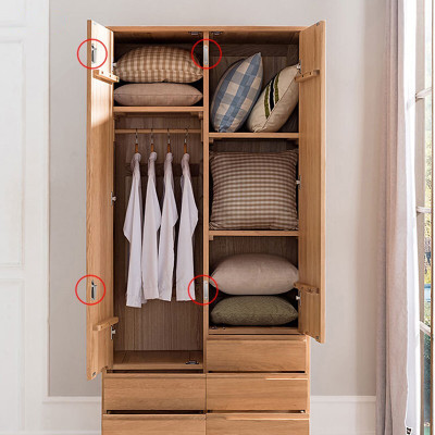 Combo 2 Bộ Nam Châm Hít, Giữ Ngăn Kéo, Cửa Tủ KUNBE, Không Cần Khoan Siêu Tiện Lợi