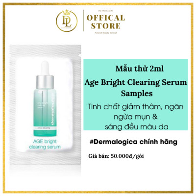 Serum Huyết Thanh Dưỡng Da Ban Đêm Dành Cho Da Lão Hóa Dermalogica Age Bright Clearing Serum 30ml