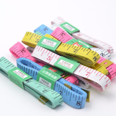 Combo 10 Thước Dây Đầu Thép Đo Vòng Bụng Eo 3 Vòng Kiểm Tra Sức Khỏe 1.5 Mét - Đo Quần Áo Giao Màu Ngẫu Nhiên