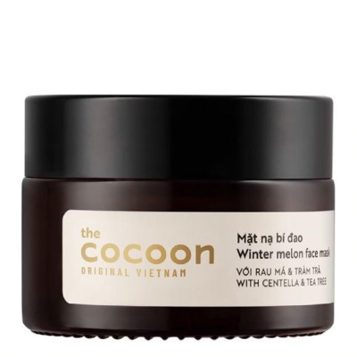 Mặt Nạ Bí Đao Cocoon Winter Melon Face Mask With Centella & Tea Tree Giảm Dầu và Mụn 30ml