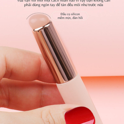 Cọ Trang Điểm Môi Đầu Silicon Thương Hiệu Keilei - Cho Màu Tự Nhiên & Không Nhòe & Gọn Nhẹ Tiện Dụng