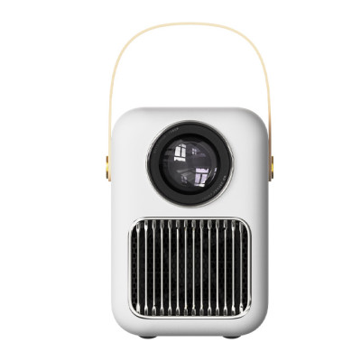 Máy chiếu mini Wanbo T6R Max Full HD tích hợp loa, Điều khiển bằng giọng nói, Có quai xách dễ mang đi, Kèm remote, Kho ứng dụng phong phú - Hàng Chính Hãng