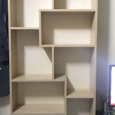 Kệ Sách Đa Tầng Để Sàn Juno Sofa (màu gỗ tự nhiên)