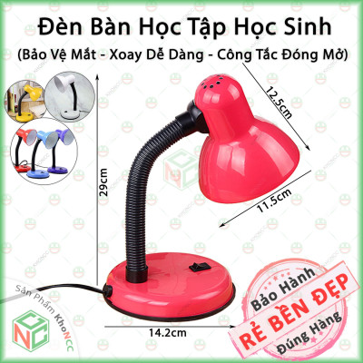(Mắt Sáng) Đèn Học Để Bàn Chống Cận KhoNCC Hàng Chính Hãng - Dành Cho Bé - Học Sinh Sinh Viên Học Tập Tốt - KLM-DBHTHS