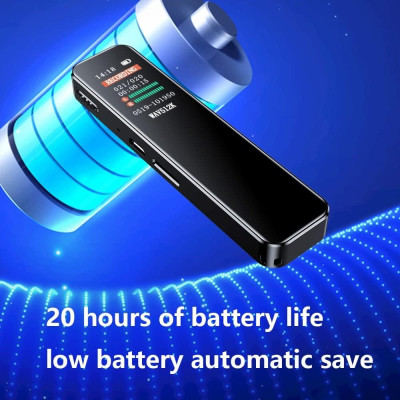 SOAIY Máy Ghi Âm Kỹ Thuật Số Nhỏ Gọn Dành Cho Hội nghị, Cuộc họp, Phỏng vấn G4 - Hàng Nhập Khẩu