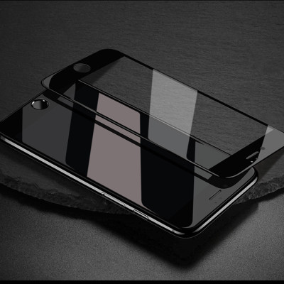 Miếng dán kính cường lực Full 10D cho iPhone 6 / 6s Hiệu Vmax (Phủ Nano, Vát 10D, mài cạnh 2.5D, hiển thị Full HD) - Hàng chính hãng