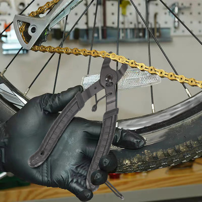 Kìm Cắt Sên Xích Xe Đạp KC-02, chất liệu thép, tay cầm cao su chống trượt, giúp tháo mở thu ngắn dây (loại lớn dài 16cm) 2 Trong 1 - Mai Lee