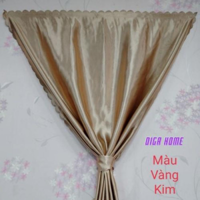 Rèm Cửa Dán Tường - Chống Nắng - Chất Liệu Vải Cao Cấp - Trang Trí Decor Phòng